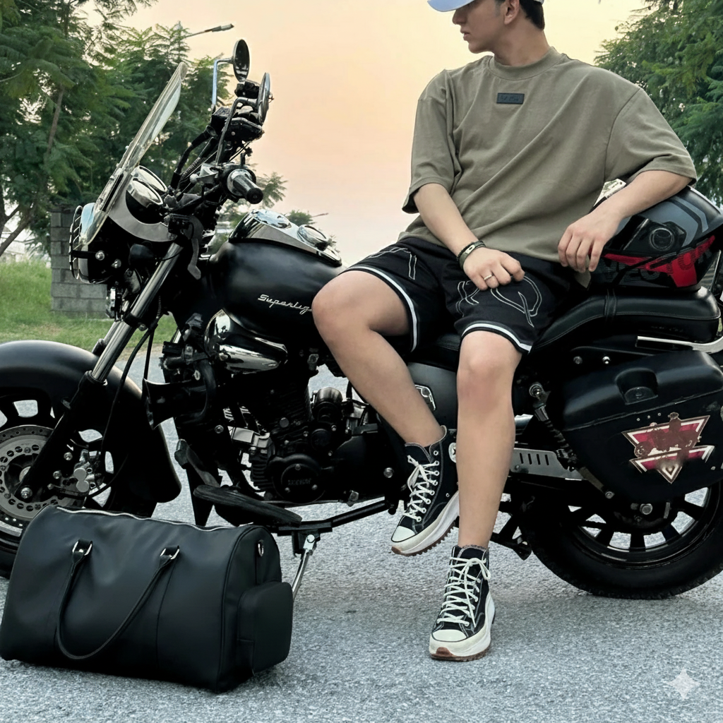 Modish Carry | Black Duffle Bag – Durable Travel Bag for Everyday Use