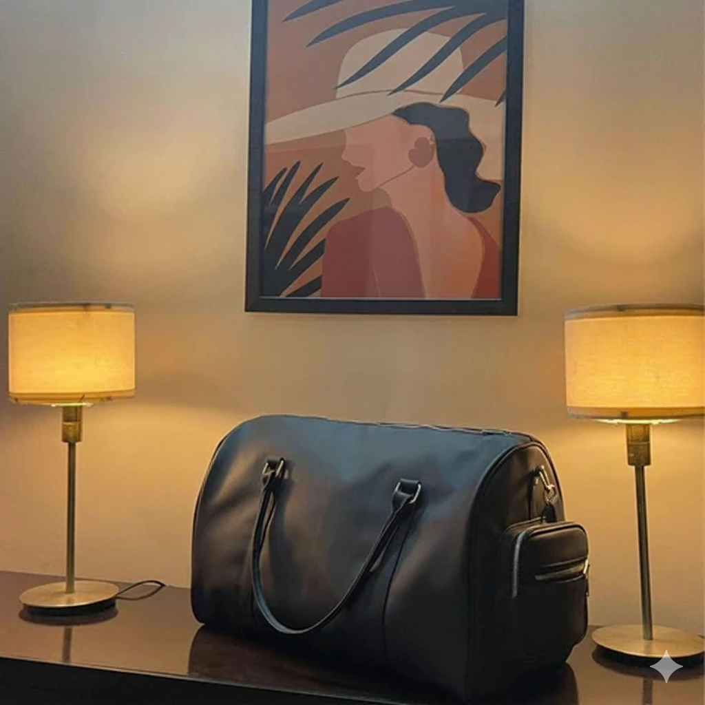 Modish Carry | Black Duffle Bag – Durable Travel Bag for Everyday Use