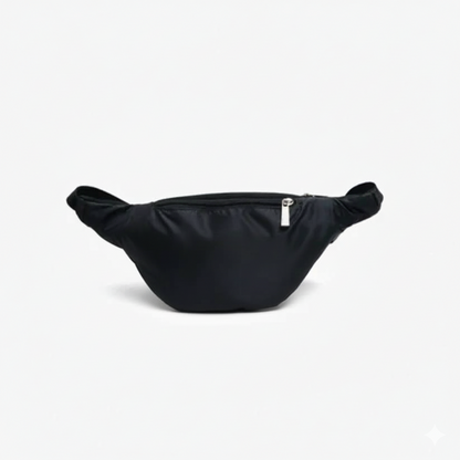 Modish Carry | Black Croissant Suede Bag – Keep Essentials Handy in Style