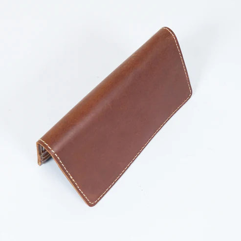 Modish Carry Unisex RegalFold Long Wallet slim side profile vegan leather design