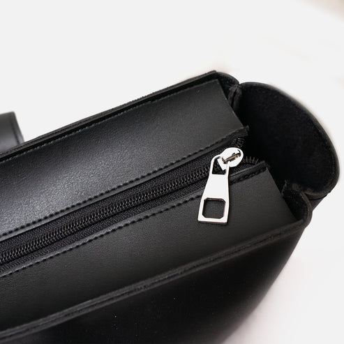 时尚手提包 | Friends 手提包 – 奢华“咖啡馆聚会”黑色单肩包