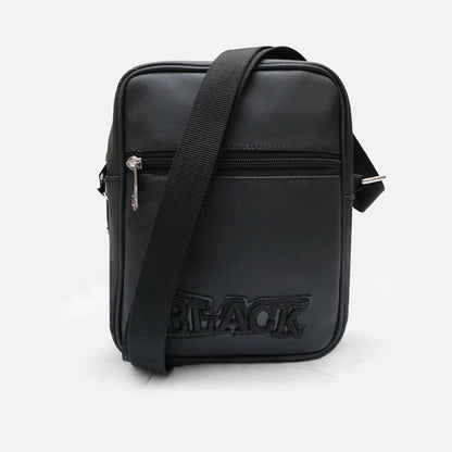 Modish Carry | Black 3D Monogram Cross Bag – Perfect Cross Bag for Daily Use