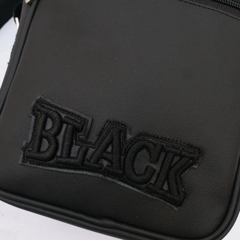 Modish Carry | Black 3D Monogram Cross Bag – Perfect Cross Bag for Daily Use