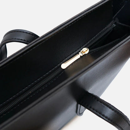 Modish Carry | Basic Black Handbag – Stylish Everyday Bag for Women & Mums
