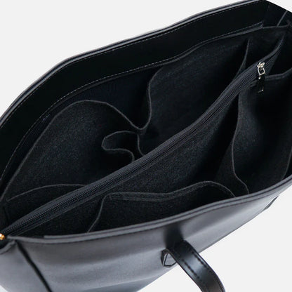 Modish Carry | Basic Black Handbag – Stylish Everyday Bag for Women & Mums
