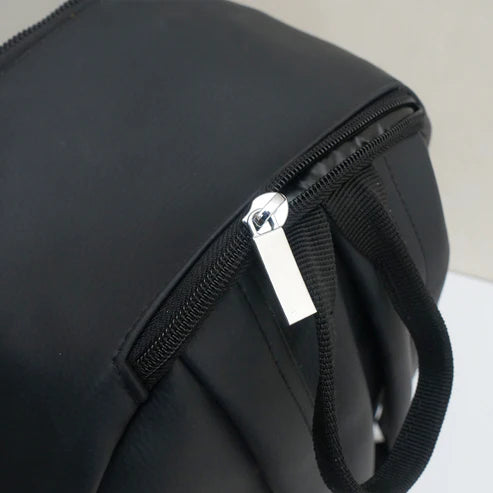 Modish Carry | Cairo Black Unisex Vegan Leather Trendy Travel Bag