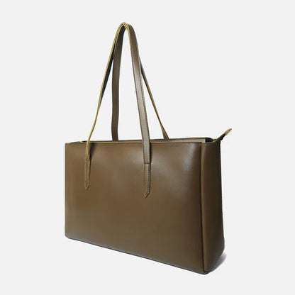 Modish Carry | Basic Olive Handbag – Stylish Everyday Bag for Women & Mums
