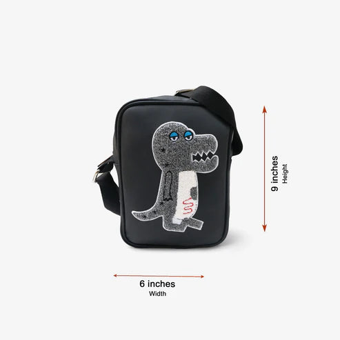 Modische Tragemöglichkeiten | Dino Street-Sling – Unisex-Umhängetasche &amp; Kompakt-Sling
