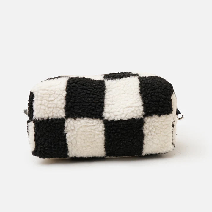 时尚便携 | Checkmate 洗漱包 – 美观的中性旅行收纳包