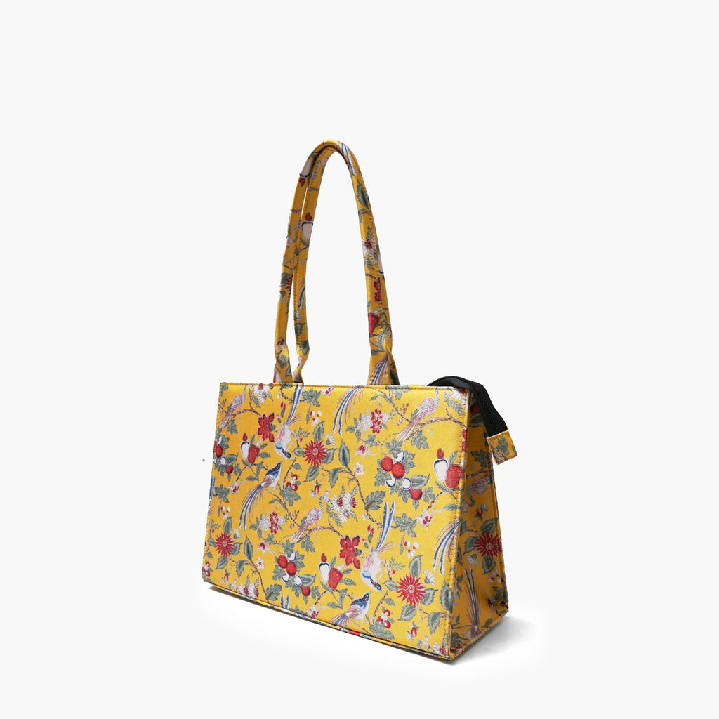 Modish Carry | Yellow Radiant Tote – Lady Handbag – Party & University Bag