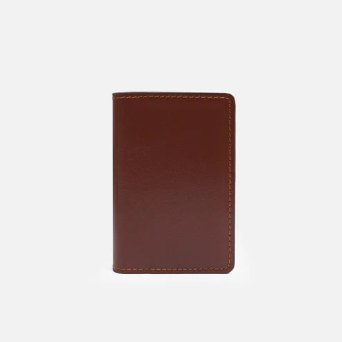Modish Carry | Bi-Fold Clay Card Holder – Unisex Vegan Leather Slim Wallet